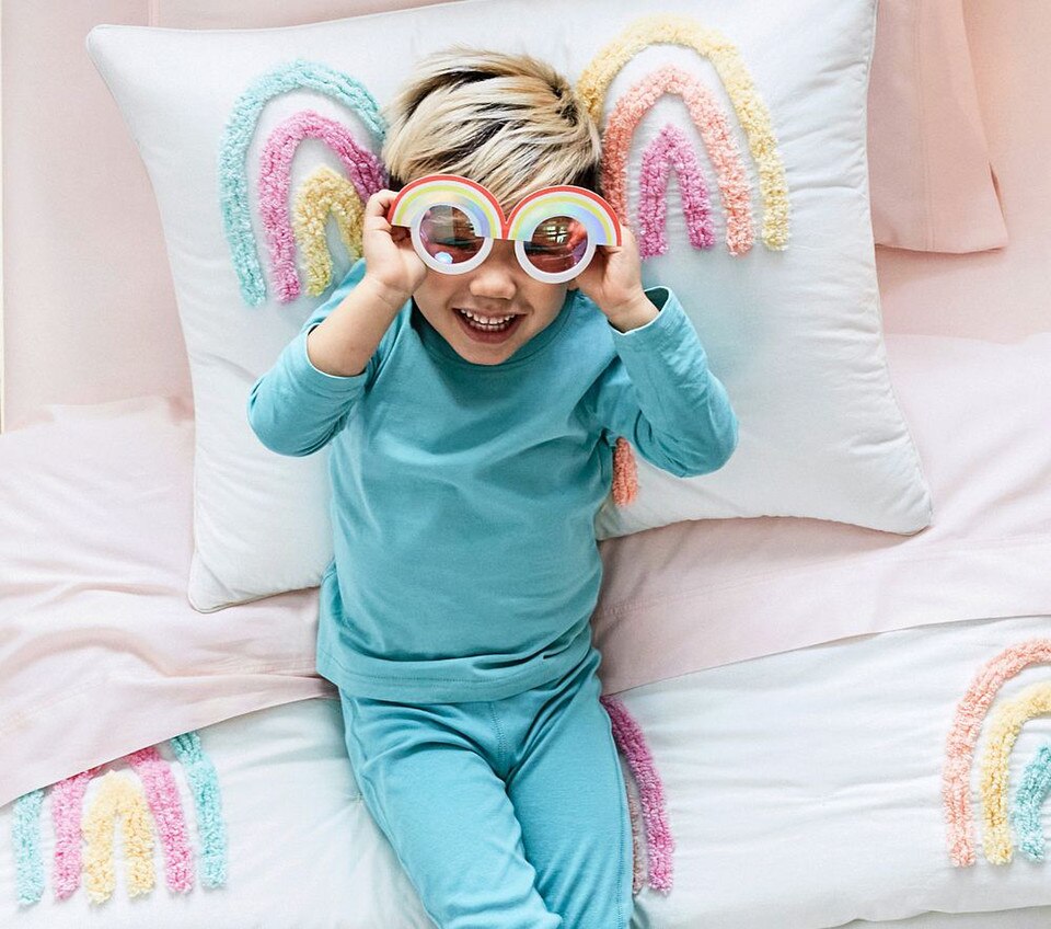 Candlewick Rainbow Comforter & Shams Pottery Barn Kids Australia